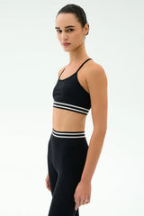 Cali Active Rib Bra - Black