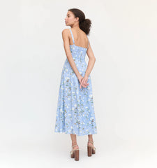 Couturebud The Margot Dress - Sky Bluebonnet