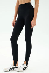 River High Waist Airweight Stirrup - Black