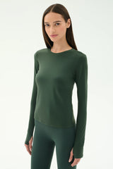 Airweight Lite Long Sleeve Waist Length - Military