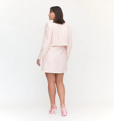 Couturebud The Bernadette Jacket - Rose Tweed
