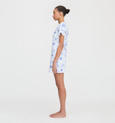 CouturebudThe Maggie Nightgown - Blue Sweet Peas