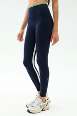 Easton Rigor High Waist 7/8 - Indigo/Grass