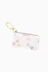 Couturebud x Roller Rabbit Candy Heart Stripe Coin Purse