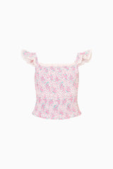 Little Girls Re-Edition Caspia Floral Top