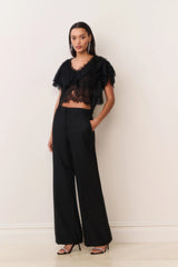 Vienne Lace Chiffon Top