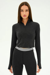 Stevie Active Rib Half Zip
