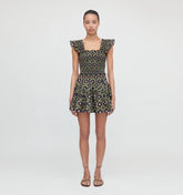 CouturebudThe Chelsea Skirt - Black Cisco Trellis