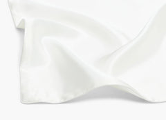 Couturebud The Sisi Silk Pillowcase - Pure White