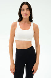 Sprint Rigor Bra - White