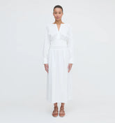 Couturebud The Delphine Nap Skirt - White