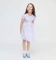 CouturebudThe Hill House x La Coqueta Arcadia Dress - Lilac Trellis