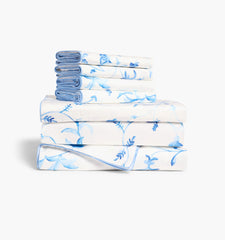 Couturebud The Bed Set - Blue Botanical