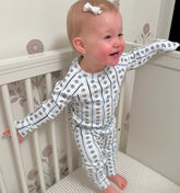 Couturebud The Baby PJ Set - Snowflake