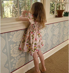 Couturebud The Tiny Louise Nap Dress - Pink Bluebonnet
