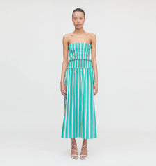 Couturebud The Delphine Nap Skirt - Sunset Stripe