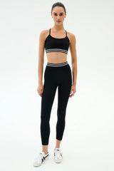 Bailey High Waist Active Rib 7/8 - Black