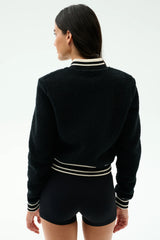 Willa Sherpa Jacket - Black