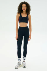 Ella Airweight Bra - Indigo/Pirate Red