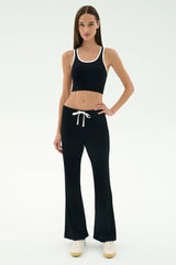 Blaire Rib Pant - Black