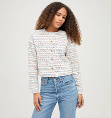 Couturebud The Ames Jacket - Tonal Multi Tweed