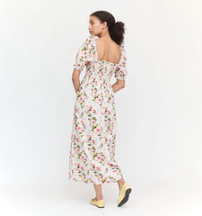 Couturebud The Scarlett Nap Dress - Pink Bluebonnet
