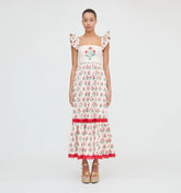 CouturebudThe Pippa Dress - Poppy Block Print