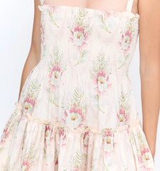 Couturebud The Seraphina Mini Nap Dress - Paradise Floral