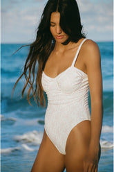 Brooksie Chantilly Bow One-Piece Swimsuit