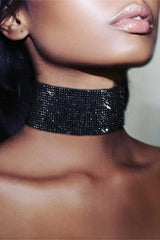 Punk Metal Sequin Necklace
