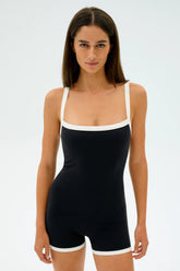Monah Rigor Jumpsuit - Black/White