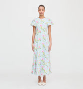 CouturebudThe Dominique Dress - Hydrangea Chintz