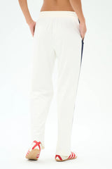 Maxie Rigor Track Pant - White/Indigo