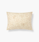 Couturebud The Perry Lumbar Throw Pillow - Sand Sherwood Forest