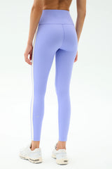Clare High Waist Rigor 7/8 - Purple Haze/White