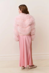 Tween Trislyn Feather Sequin Jacket