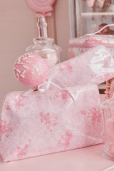 Couturebud x Roller Rabbit Cupid's Kiss Large Makeup Bag