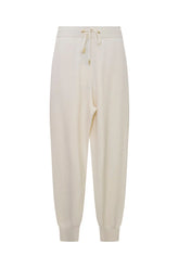 Couturebud x MAX&MOI Robin Wool-Cashmere Jogger - WHITE
