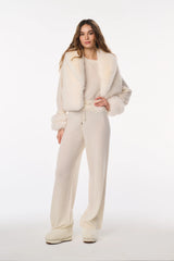 Couturebud x MAX&MOI Billie Wool-Cashmere Pant