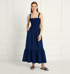 Couturebud The Anjuli Nap Dress - Navy Crepe