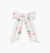 Couturebud The Belle Bow - White Trailing Fern