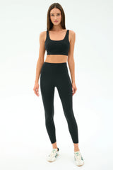 Airweight Rib High Waist 7/8 - Black