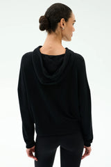 Joey Long Sleeve Hoodie - Black