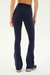 Raquel High Waist Flared Legging - Indigo