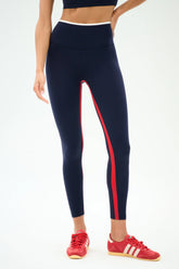 Easton Rigor High Waist 7/8 - Indigo/White