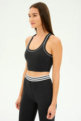 Bailey Active Rib Bralette - Heather Graphite