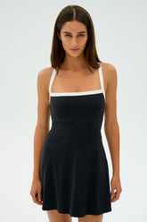 Monah Rigor Dress - Black/White
