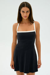 Monah Rigor Dress - Black/White