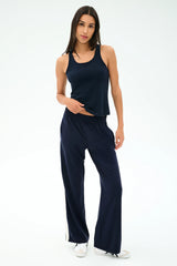 Mel Airweight Lite Tank - Indigo