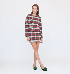 Couturebud The Hallie Skirt - Multi Tartan